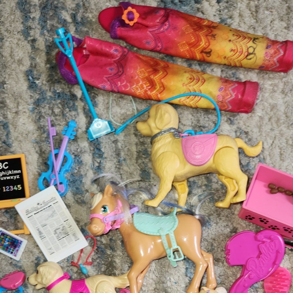 Big Lot of Barbie Pets and Accessories || Surf Boards EUC - Picture 3 of 10